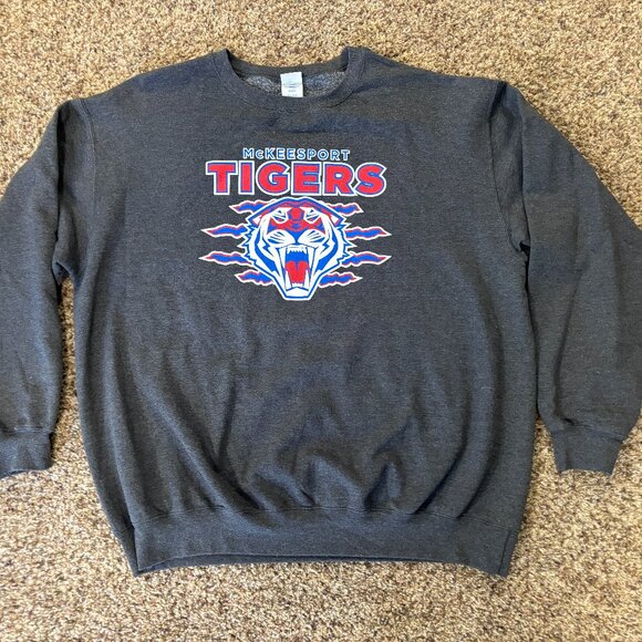 McKeesport Tigers Crewneck Sweatshirt - Size 2XL - 1931 - Picture 1 of 3